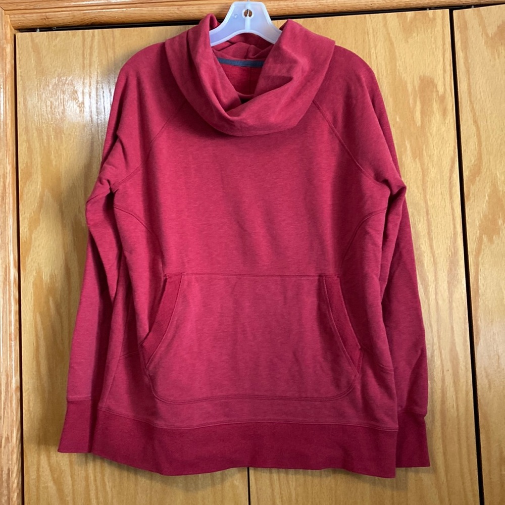 LL Bean cowl neck top